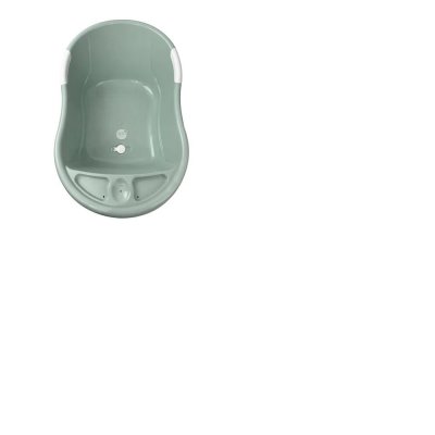 Baignoire avec bouchon de vidange - vert sauge