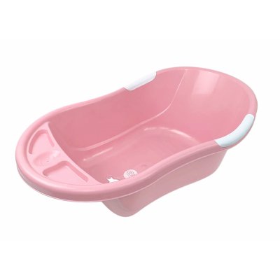Baignoire bébé avec vidange rose