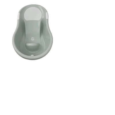 Baignoire 0-6 mois avec transat intégré - vert sauge