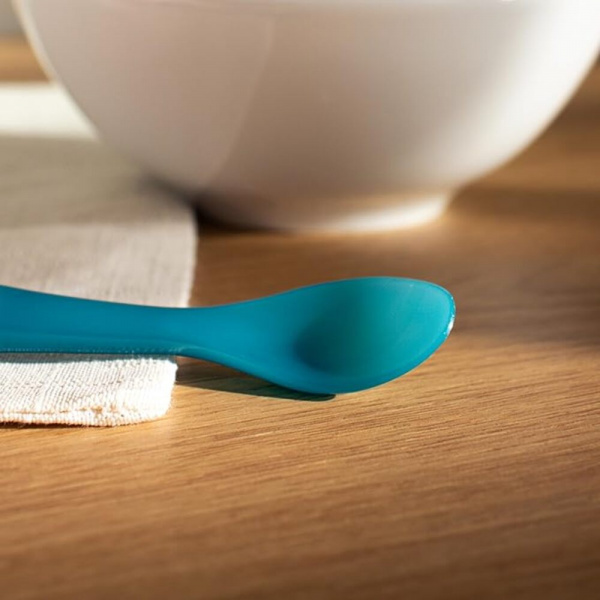 Cuillère thermosensible blanc & turquoise Dbb remond