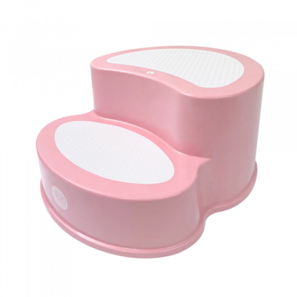 Marche pied enfant antidérapant rose Dbb remond