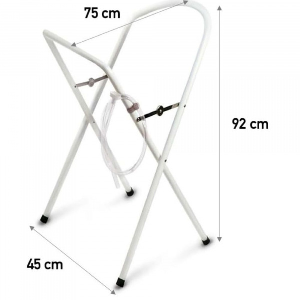 Support blanc pour petite baignoire bébé 0-6 mois Dbb remond