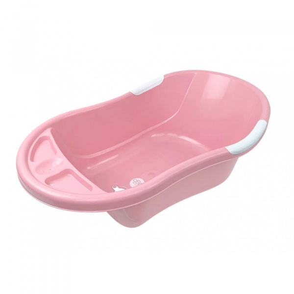 Baignoire bébé blanche avec vidange + grand support de baignoire Dbb remond