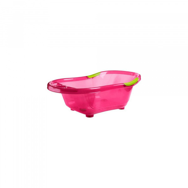 Baignoire bébé blanche avec vidange + grand support de baignoire Dbb remond