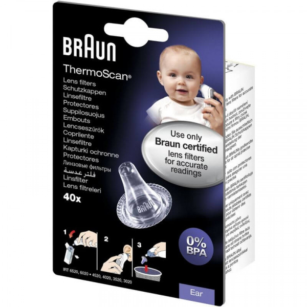 Lot de 40 embouts pour thermoscan Braun