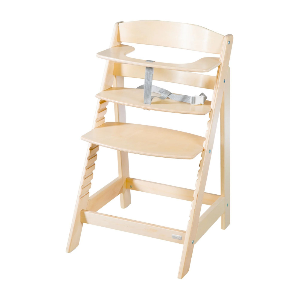 Tableau et Tabouret en Bois pour Enfant - ROBA - Double Face - Naturel vert  - Roba