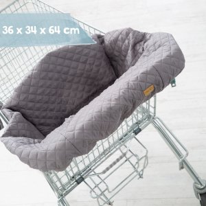 Protection de caddie pour bébé roba style gris Roba