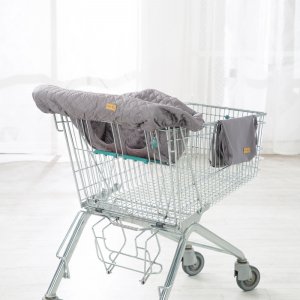 Protection de caddie pour bébé roba style gris Roba