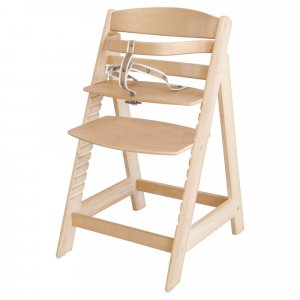 Chaise haute évolutive sit up lll bois naturel Roba