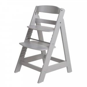 Chaise haute évolutive sit up lll bois gris Roba