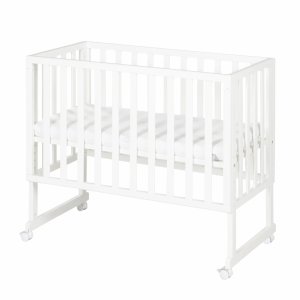 Berceau cododo 3 en 1 bois blanc avec matelas Roba