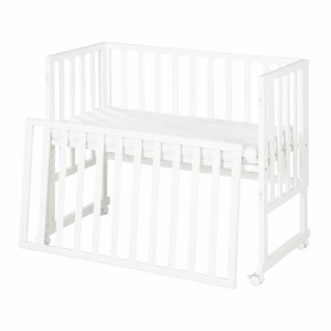 Berceau cododo 3 en 1 bois blanc avec matelas Roba