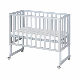 Berceau cododo 3 en 1 bois taupe avec matelas Roba