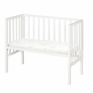Berceau cododo 2 en 1 bois blanc avec matelas Roba