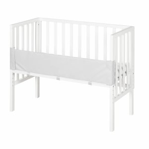 Berceau cododo 2 en 1 bois blanc avec matelas Roba