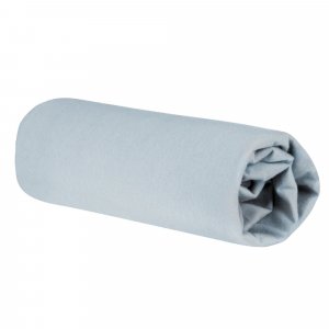 Drap-housse en jersey 40x90cm - 45x90cm lil planet bleu clair Roba