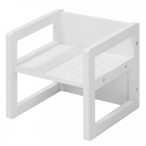 Tabouret enfant blanc Roba