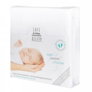 Protège-matelas safe asleep 45x90cm blanc Roba