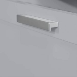 Commode à langer hamburg à portes grise Roba