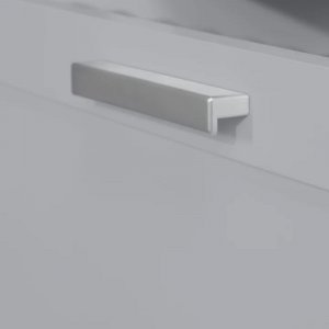 Commode à langer hamburg à tiroirs grise Roba