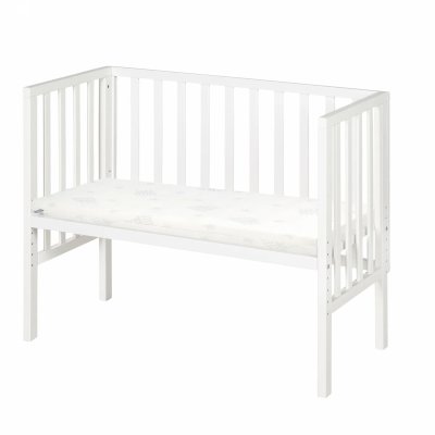Berceau cododo 2 en 1 bois blanc avec matelas