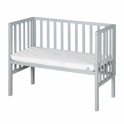 Berceau cododo 2 en 1 bois taupe avec matelas