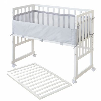 Berceau cododo 3 en 1 bois blanc avec matelas et nid