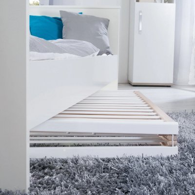 Lit pliant enfant fold up 60x120 cm bois bicolore