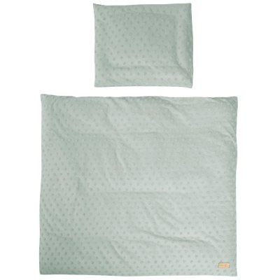 ROBA Parure de lit 80 x 80 cm 2 pièces vert givré