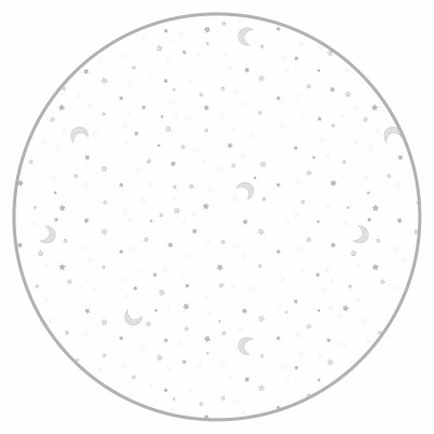 Parc bébé 75 x 100 cm blanc et tapis de parc sternenzauber