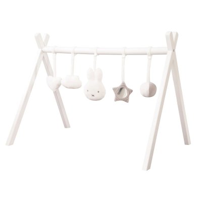 Portique d'éveil avec jouets suspendus miffy