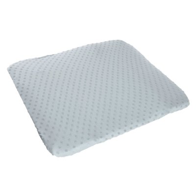 Housse matelas à langer 75 x 85 cm bleu clair