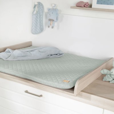Matelas à langer 85 x 75 cm vert givré