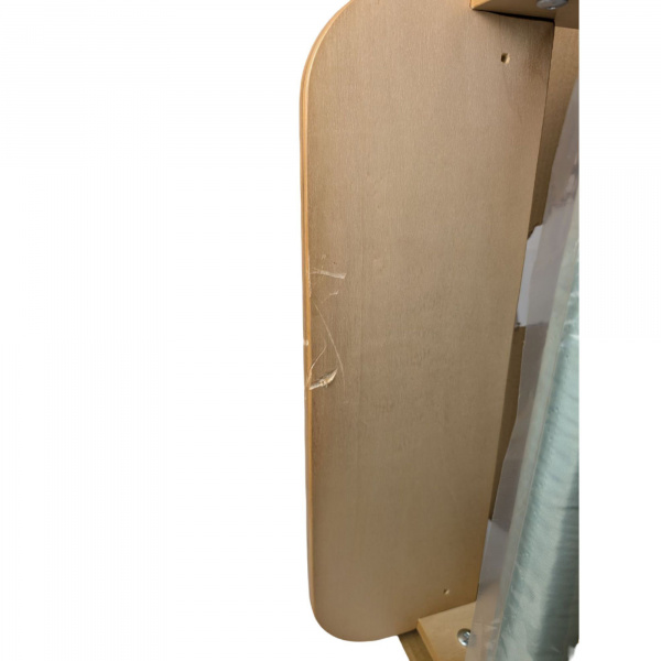 Les imparfaits - table à langer murale avec matelas à langer frosty green Roba