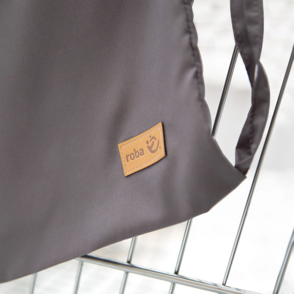 Protection de caddie pour bébé roba style gris Roba