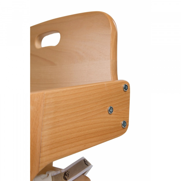 Chaise haute évolutive kid up bois massif naturel Roba