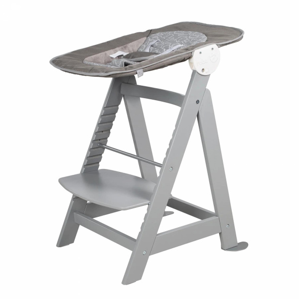Chaise haute évolutive 2en1 born up gris miffy Roba