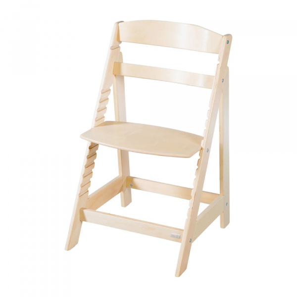 Chaise haute évolutive sit up flex bois naturel Roba