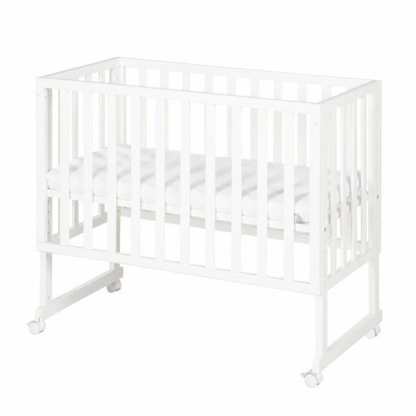 Berceau cododo 3 en 1 bois blanc avec matelas Roba