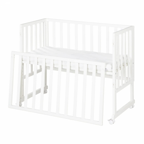 Berceau cododo 3 en 1 bois blanc avec matelas Roba