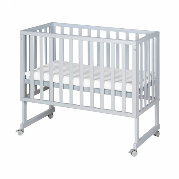 Berceau cododo 3 en 1 bois taupe avec matelas Roba