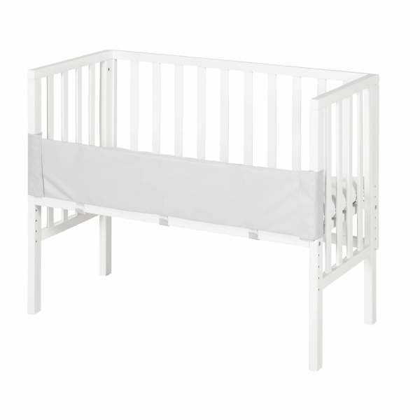 Berceau cododo 2 en 1 bois blanc avec matelas Roba