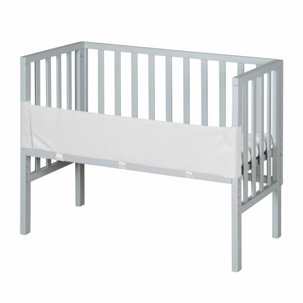 Berceau cododo 2 en 1 bois taupe avec matelas Roba