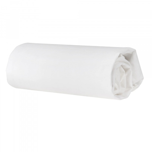 Drap-housse en jersey 45x90cm - 40x90cm blanc canadien Roba