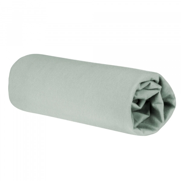 Drap-housse en jersey 40x90cm - 45x90cm lil planet frosty green Roba