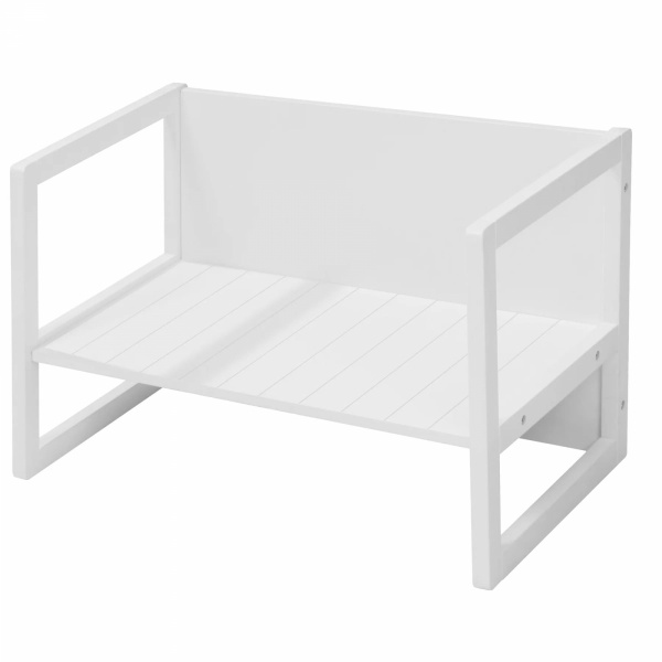 Banc enfant 2 en 1 blanc Roba