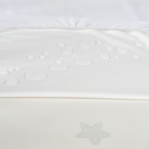 Protège-matelas safe asleep 45x90cm blanc Roba