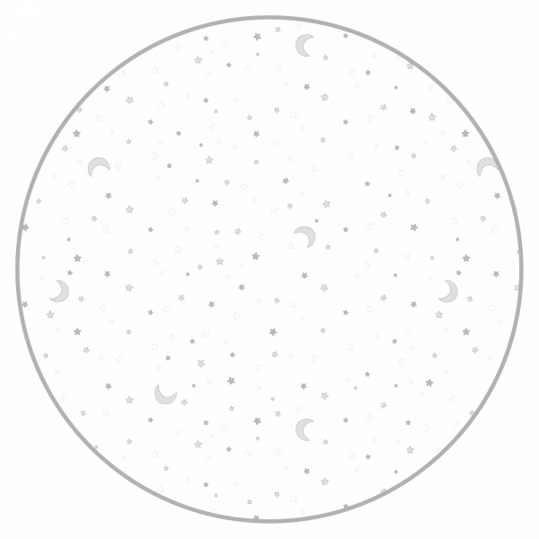 Parc bébé 75 x 100 cm blanc et tapis de parc sternenzauber Roba