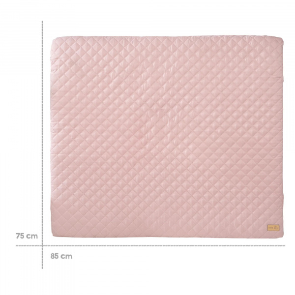 Matelas à langer 85 x 75 cm rose/mauve Roba
