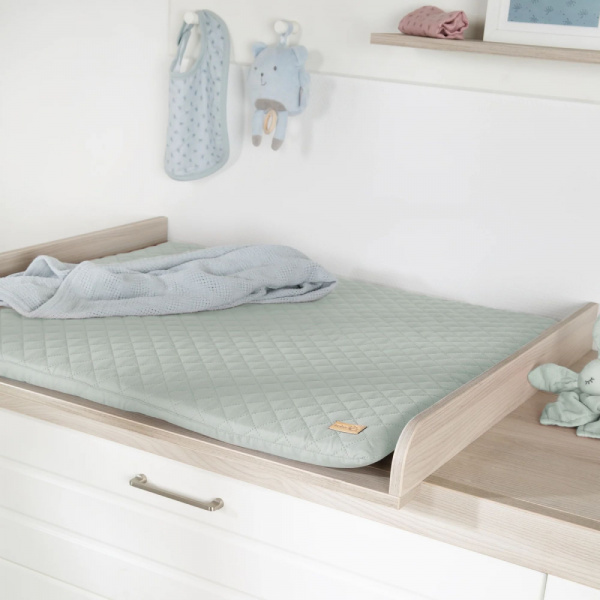 Matelas à langer 85 x 75 cm vert givré Roba